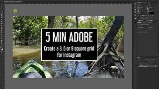 Create Instagram banner grid in Photoshop CC 2018 | 5 Min Adobe