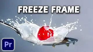 How To Freeze Frame In Premiere Pro 2023 | PAUSE EFFECT