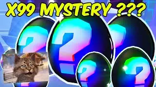 I Opened 99 MYSTERY EGGS In Pet Simulator 99