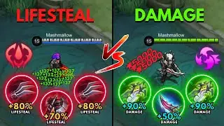 Martis Lifesteal Build vs Martis Damage Build