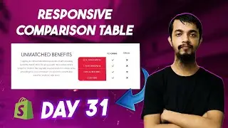 How to Make Responsive Shopify Comparison Table Like Shrine Theme 👉 Shrine Shopify Theme Tutorial