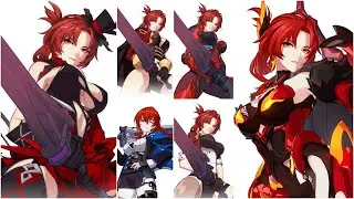 Murata Himeko Ultimate Skill Comparison | Honkai Impact 3