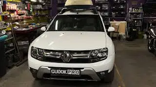 Наша работа после ДТП - модуль остался на месте! Renault Duster. До/ После