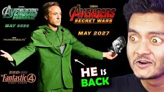 Marvel just announced their Future and it looks INSANE 🔥🤯 RDJ is Doctor Doom