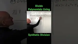 How to Divide Polynomials Using Synthetic Division