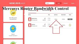 Mercusys Router Bandwidth Control