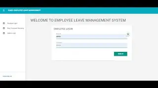 Employee Leave Management System in PHP/MySql with Free  Full Source Code | Leave Management System