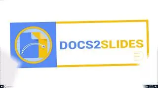 Docs365 Docs2Slides add-on for Google Docs