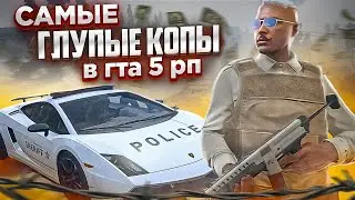 САМЫЕ ГЛУПЫЕ КОПЫ В ГТА 5 РП! ФЕДЕРАЛЫ ХОТЯТ НАС УВОЛИТЬ! GTA 5 RP | RAINBOW