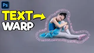 How to Create a Warp Text in Photoshop | Photoshop Shorts Tutorial