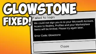 FIX: Minecraft Error Code Glowstone 2021