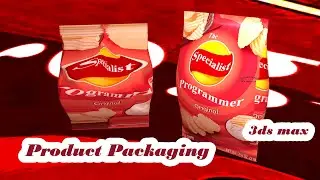 Product packaging design ( modeling ) in 3Ds max