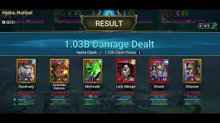 Raid - Hydra - Road to a Billion (Normal)