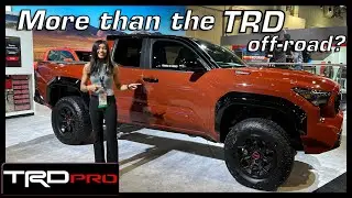 Is this 2024 Tacoma TRD Pro any different than the TRD Off-Road?!