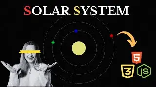 Create Solar System Using HTML & CSS || #solarsystem #codestyling