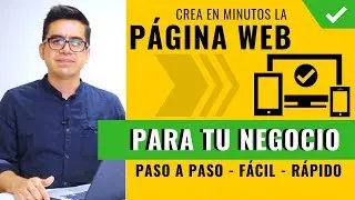 Cómo Crear Una Página Web para Mi Negocio ▶︎ Desde Cero, Paso a Paso, Profesional y Seguro 👌