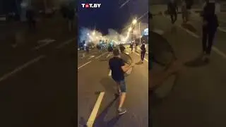 Беларусы применяют коктейли Молотова