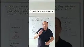 Aprenda Fórmula Mínima ou Empírica