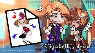 Elizabeth's draw - Meme - Fnaf - Minha AU || °•Løl._.Glitch•°