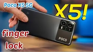 Finger Lock In Poco X5 5G, How To Set Finger Lock In Poco X5 5G, Fingerprint Lock Setup Kaise Karen