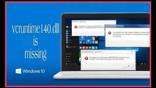 vcruntime140.dll is missing Error Fix | windows 710/11 | Easy to Fix