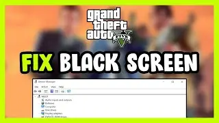 How to FIX GTA 5 Black Screen! - GTA V