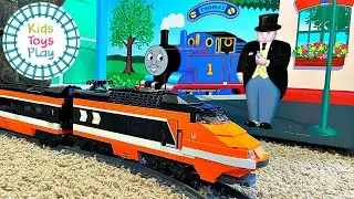 LEGO Train Horizon Express Speed Build and Review