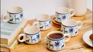 CEREMIC CUP SET FROM  #localkala #unboxing  #tealovers #ceremic
