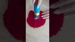 Tufting an XO Kitty Rug (ASMR)