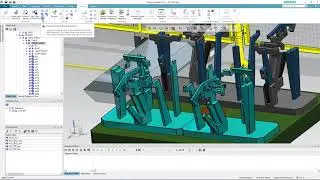First steps simulation with Process Simulate and connection to a PLC