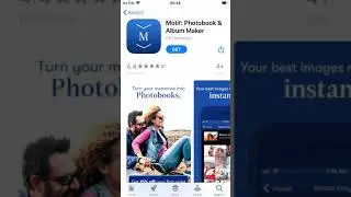 Motif Photos iOS Tutorial - Photo Calendar - 1. Download and Launch the Motif iOS App