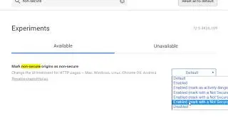 How to Disable Not Secure Warning in Chrome