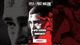 Post Malone X Apex Legends Event coming in Season 19 #apex #shorts #apexlegendsleaks