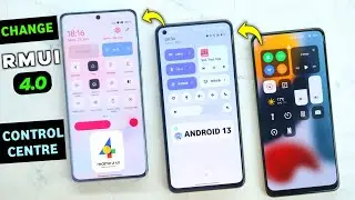 Change realme UI 4.0 Control Center Style | Quick Access Feature | Cat Control New Hidden Feature