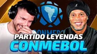 KUN AGÜERO vs RONALDINHO | 5 DICIEMBRE PARTIDO DE LEYENDAS CONMEBOL