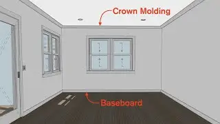 Archicad Tutorial #82: Baseboard and Crown Molding in Archicad