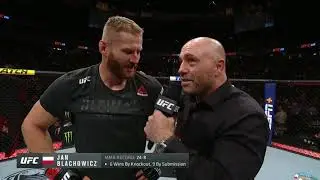 UFC 239: Ян Блахович - Слова после боя