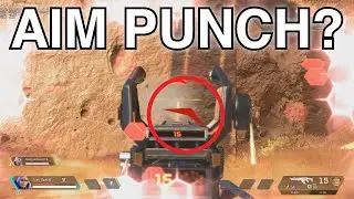 What is aim punch in FPS games like Apex Legends?