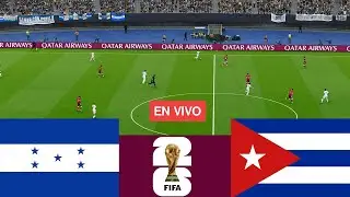 [EN VIVO] Honduras vs Cuba. Eliminatorias Mundial 2026 Partido completo - Simulación de videojuegos