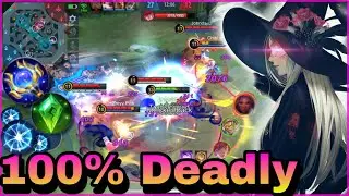 100% DEADLY! - TOP GLOBAL ALICE FULL GAMEPLAY | ALICE BEST BUILD 2022 | ALICE MOBILE LEGENDS