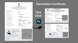 How to Convert Covid Vaccine Certificate to Smart card ||Covid Vaccine certificate  Smart Card