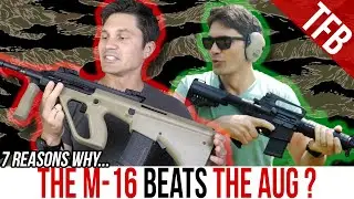 7 Reasons Why the AR-15/M4 is Better than the Steyr AUG