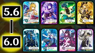NEW! ALL BANNERS FROM 5.6 TO 6.0! With RE-RUNS & 4 STARS! - Genshin Impact
