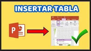 ▶️​Como CREAR una TABLA en POWER POINT 2024