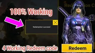 New 4 Working Redeem code codm 2024 | Call Of duty Mobile Redeem code | cod Mobile Redeem code 2024