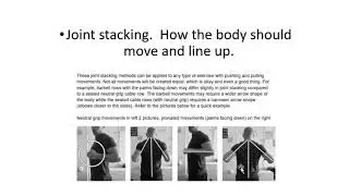 Learn How To Workout How To Properly Stack The Joints For Upper And Lower Body Exercises