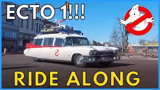 Ghostbusters ECTO-1 Ride-Along!!!  *SIREN!*