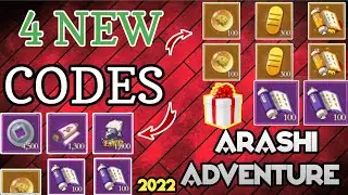 Arashi Adventure New Codes 2022| New Arashi Adventure Gift Codes