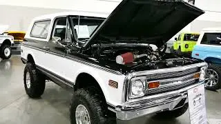 1970 Chevrolet Blazer SUV Walkaround Exterior Tour Barrett-Jackson Las Vegas NV June 2023
