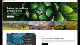 Bing Wallpaper App | Windows 10 Daily Change Desktop Background Microsoft App